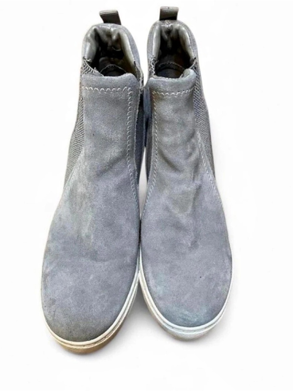 Steve Madden LEI Gray Wedge Sneakers US 8.5
